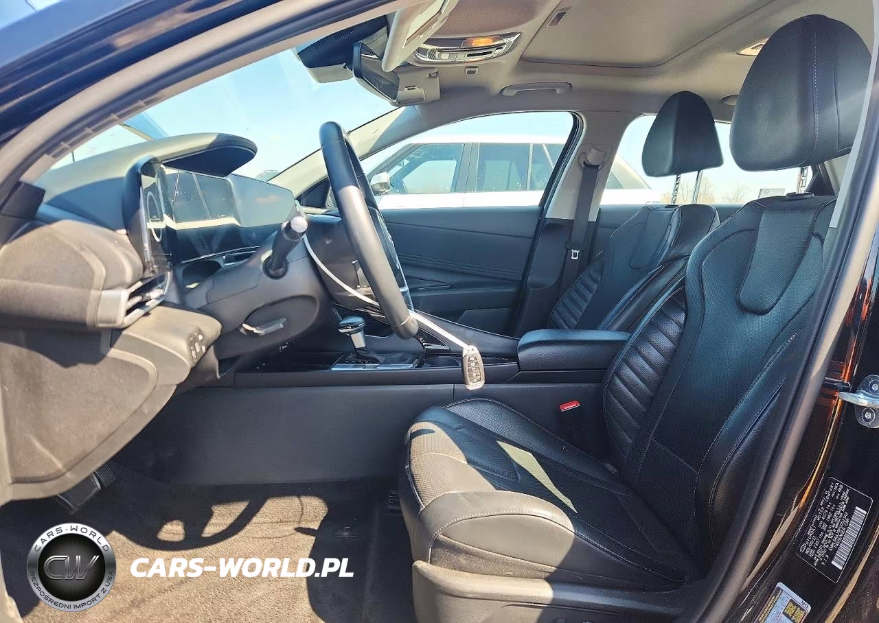 2023 Hyundai Elantra Hybrid Limited VIN:KMHLN4AJ6PU052342 - 7