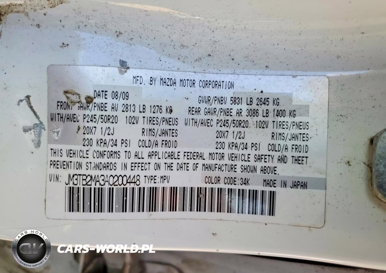 2010 Mazda Cx-9 Grand Touring VIN:JM3TB2MA3A0200448 - 13