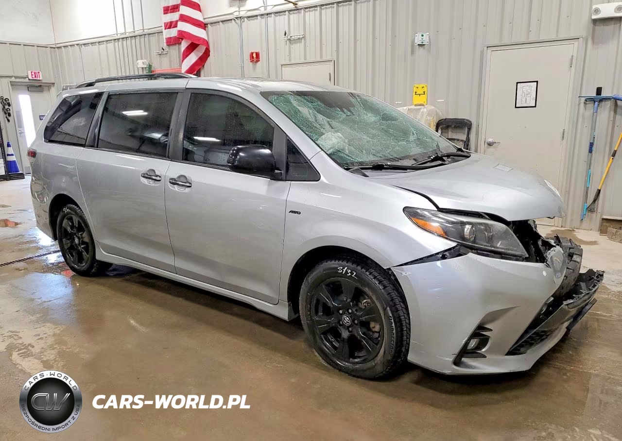 2020 Toyota Sienna Se 7-Passenger VIN:5TDEZ3DC8LS232753 - 4