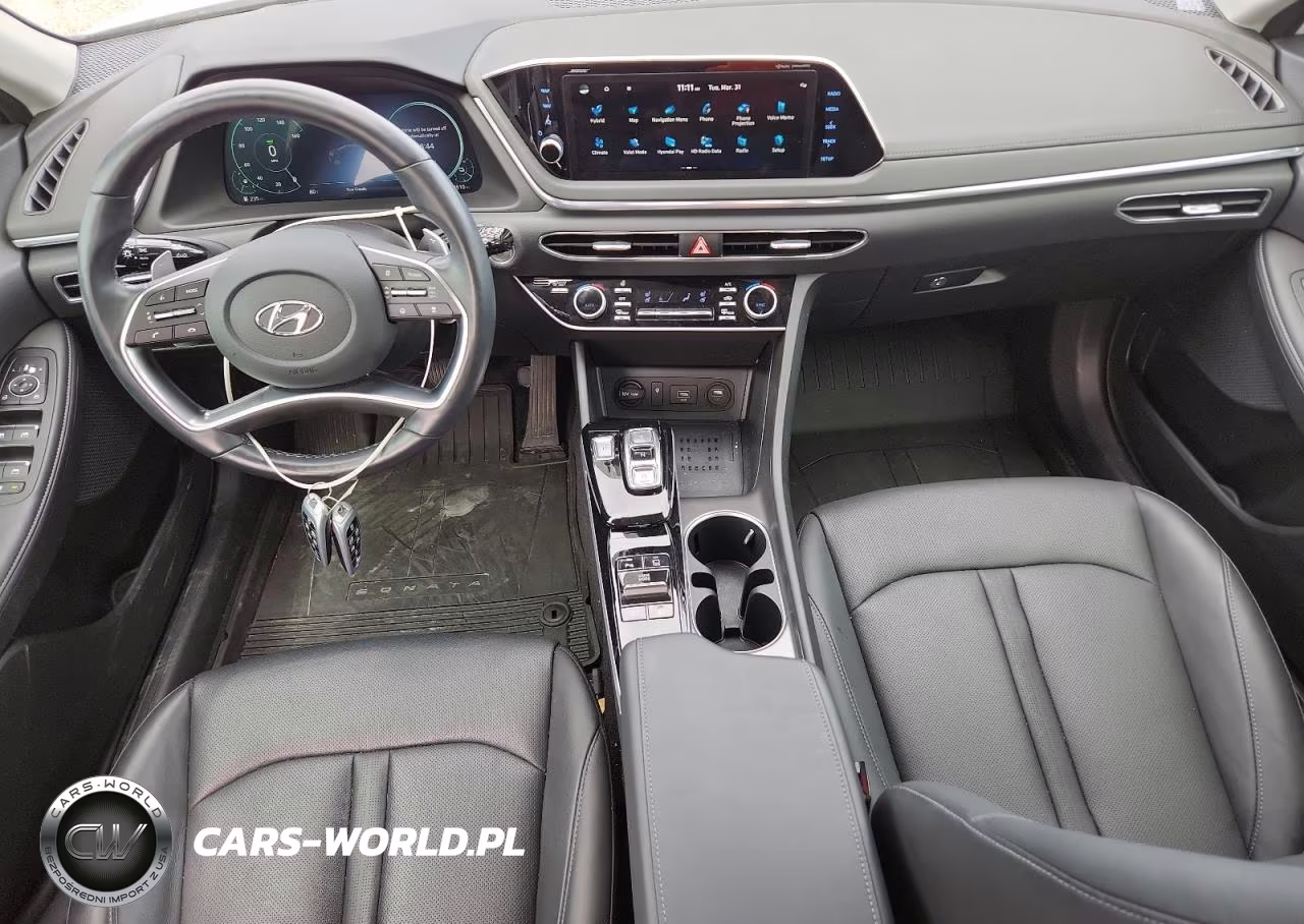 2023 Hyundai Sonata Hybrid Limited VIN:KMHL54JJ6PA078618 - 8
