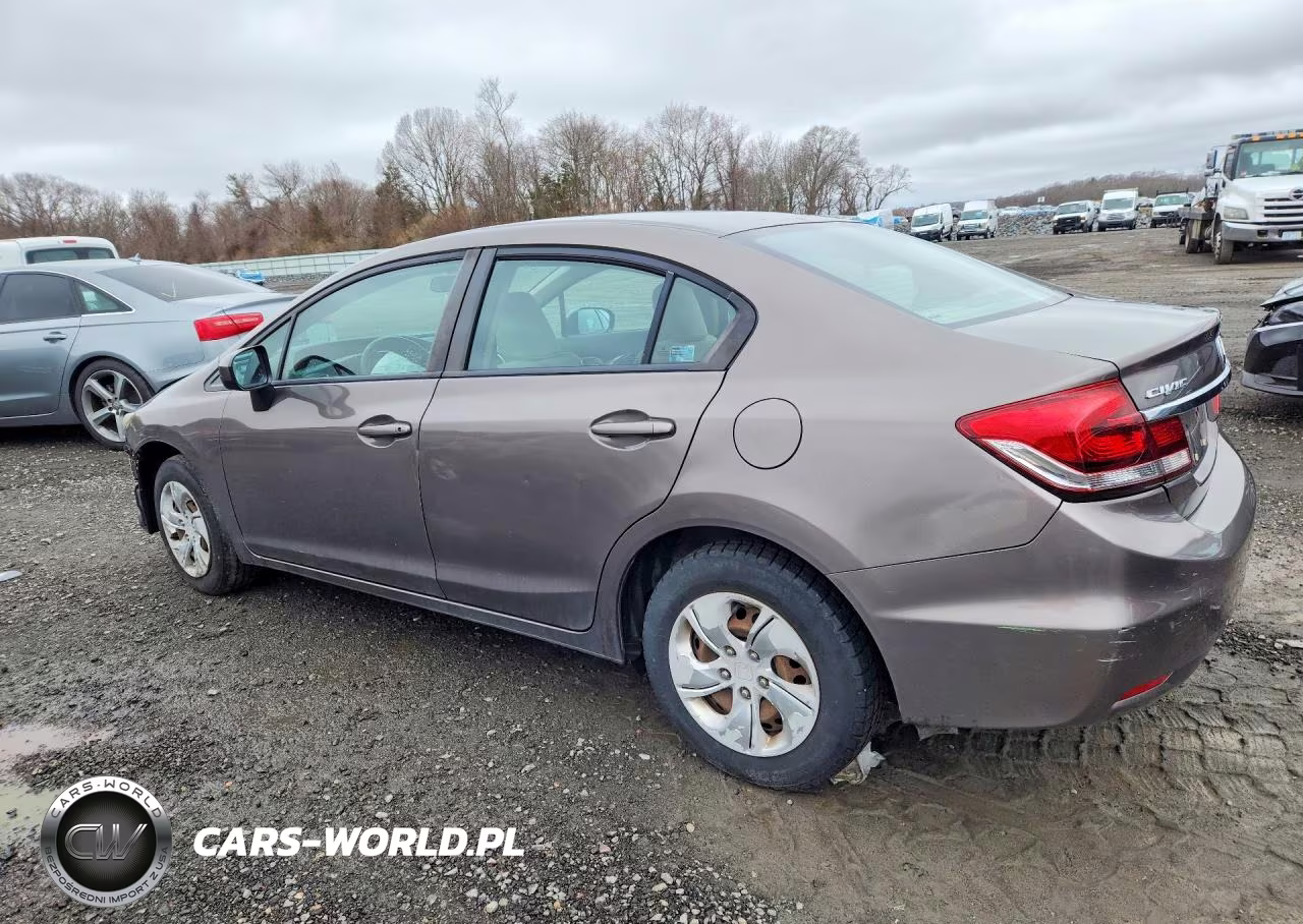 2014 Honda Civic Lx VIN:2HGFB2F50EH525146 - 2