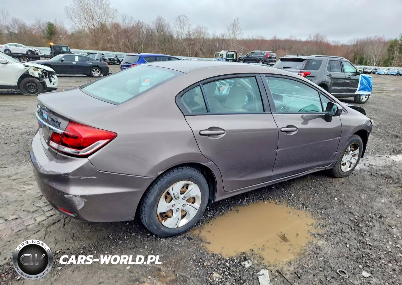 2014 Honda Civic Lx VIN:2HGFB2F50EH525146 - 3