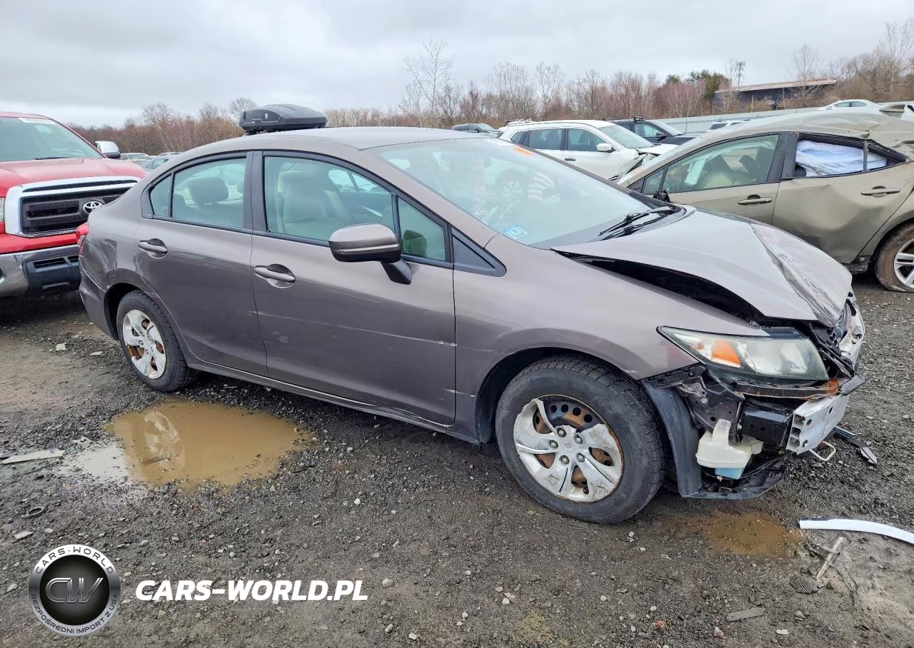 2014 Honda Civic Lx VIN:2HGFB2F50EH525146 - 4