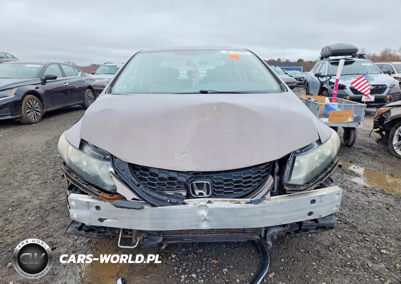 2014 Honda Civic Lx VIN:2HGFB2F50EH525146 - 5