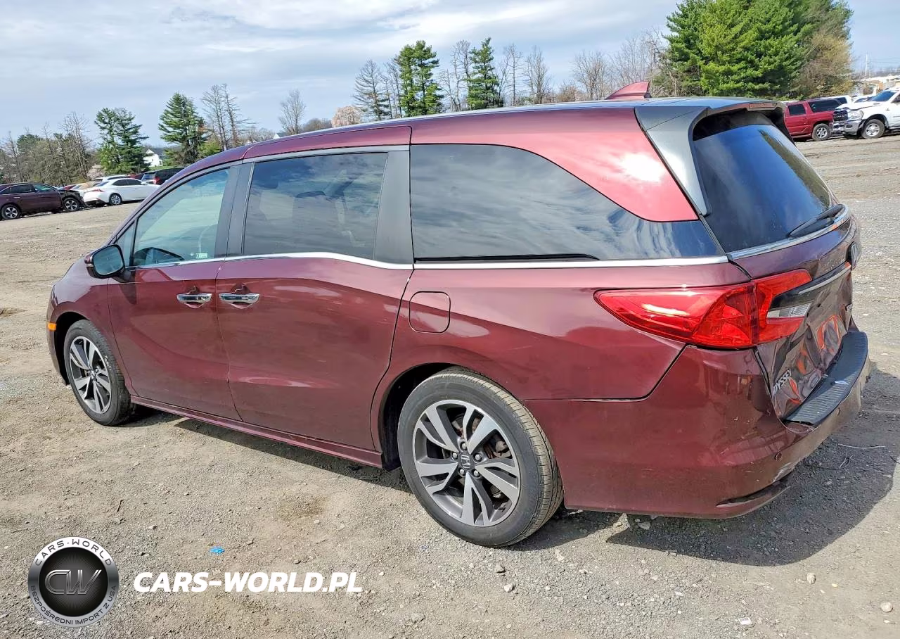 2021 Honda Odyssey Touring VIN:5FNRL6H83MB026871 - 2