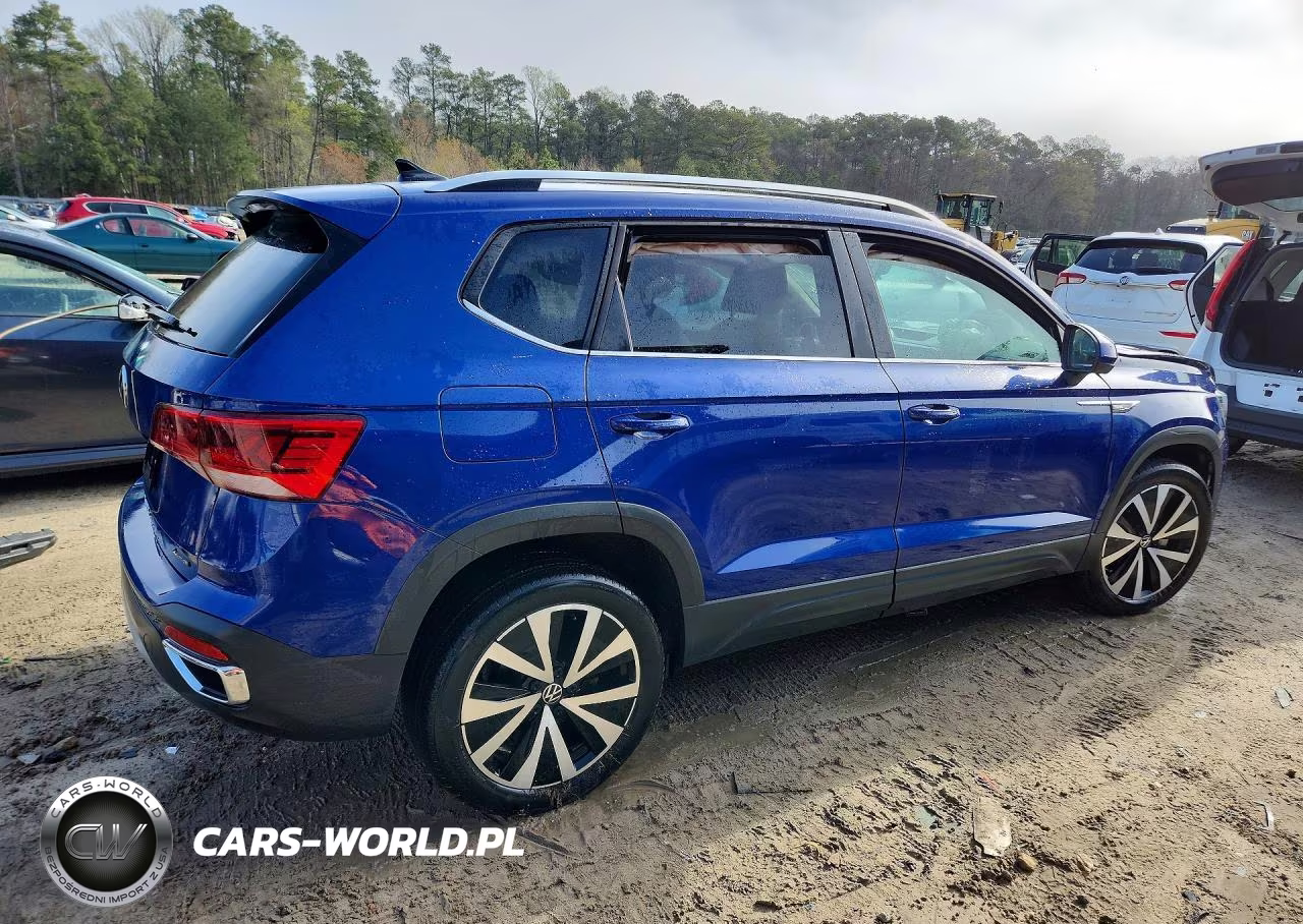 2022 Volkswagen Taos Se VIN:3VVWX7B22NM038770 - 3