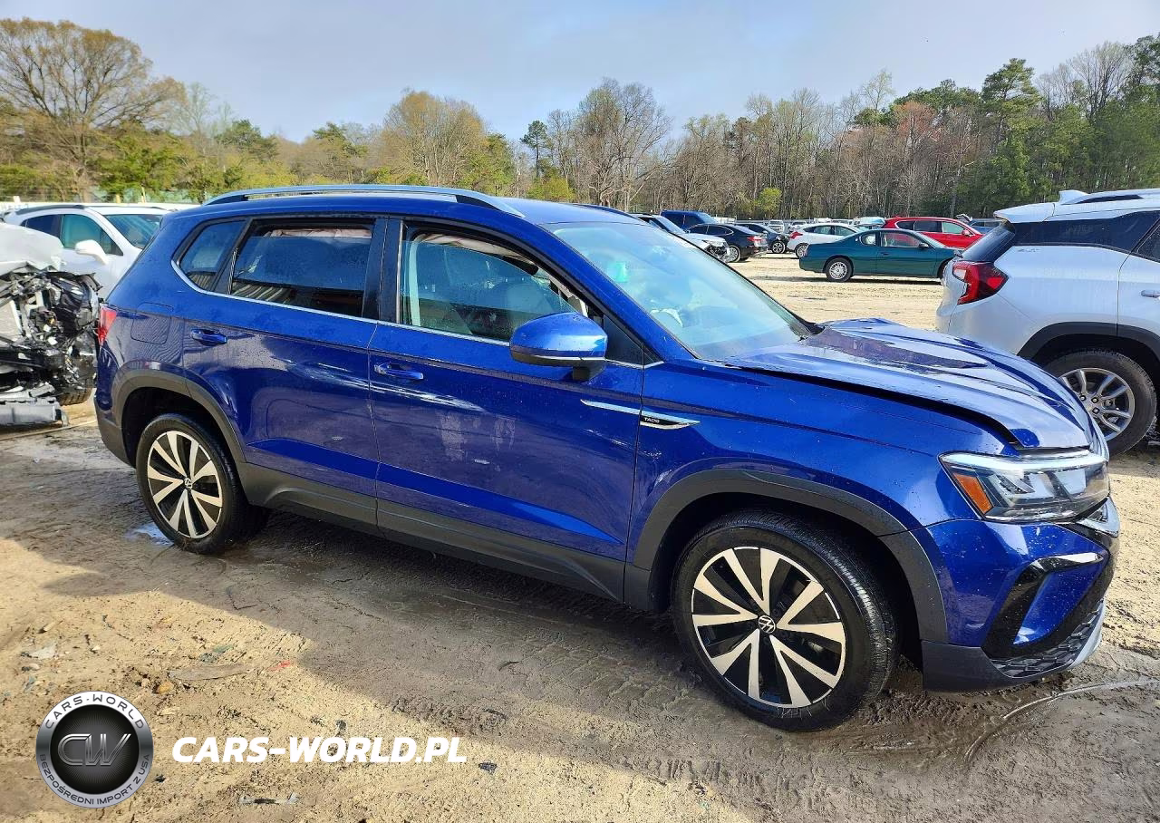 2022 Volkswagen Taos Se VIN:3VVWX7B22NM038770 - 4