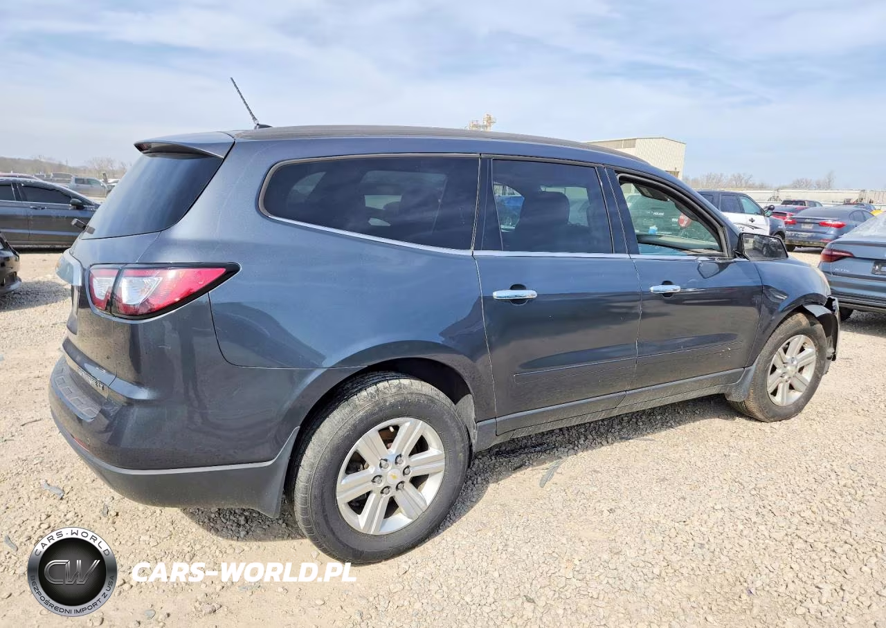 2013 Chevrolet Traverse Lt VIN:1GNKVJKD3DJ123718 - 3