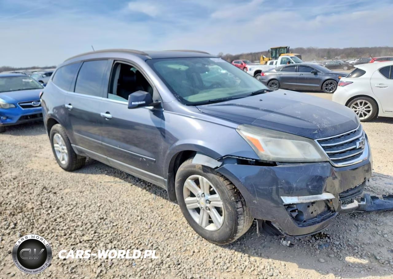 2013 Chevrolet Traverse Lt VIN:1GNKVJKD3DJ123718 - 4