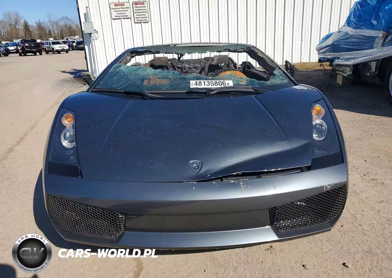 2007 Lamborghini Gallardo Spyder VIN:ZHWGU22T37LA04553 - 5