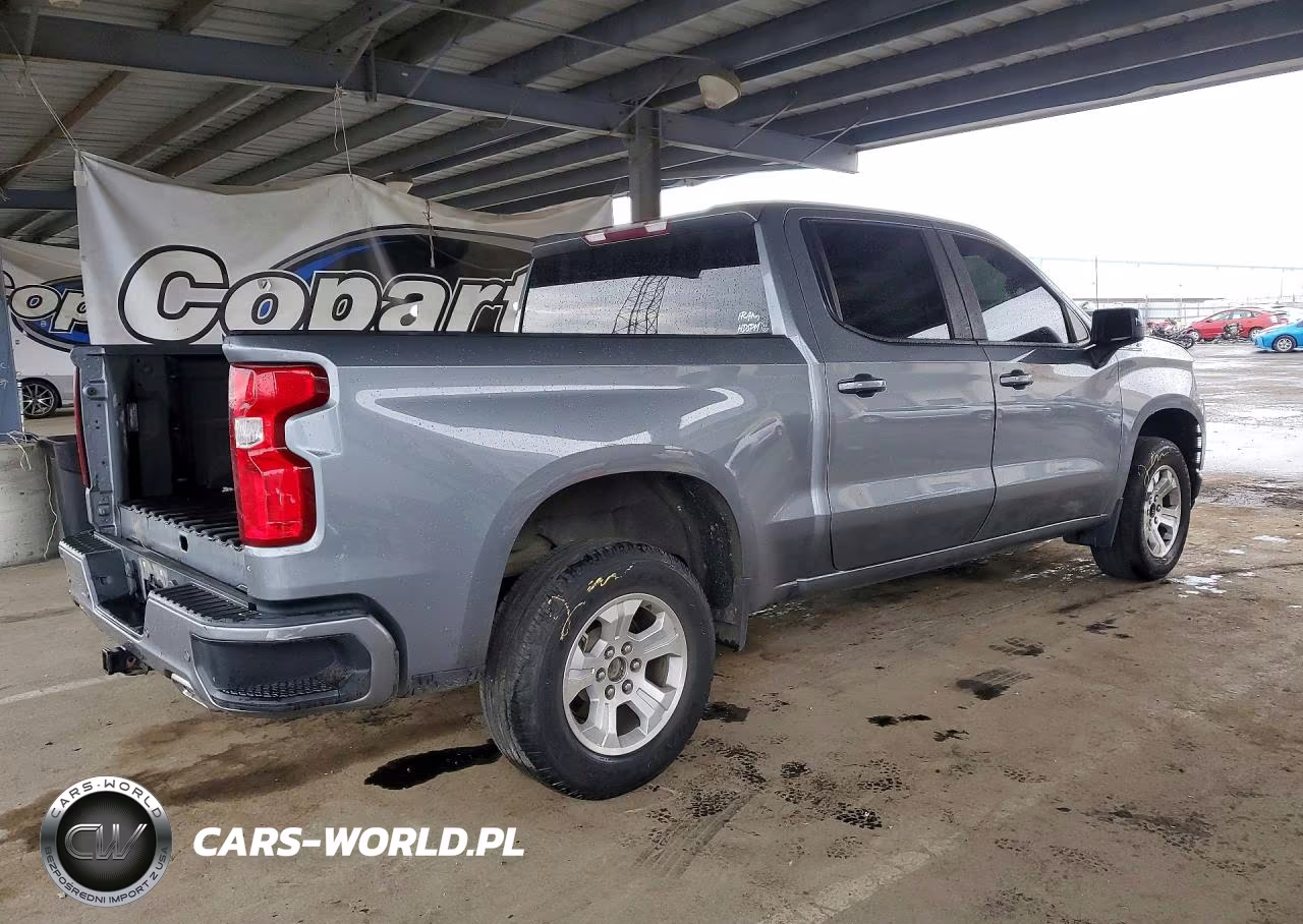 2019 Chevrolet Silverado K1500 Rst VIN:1GCUYEED7KZ135008 - 3