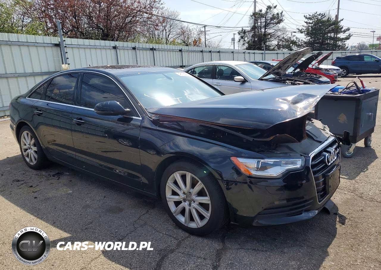 2014 Audi A6 Premium Plus VIN:WAUDFAFC0EN036897 - 4
