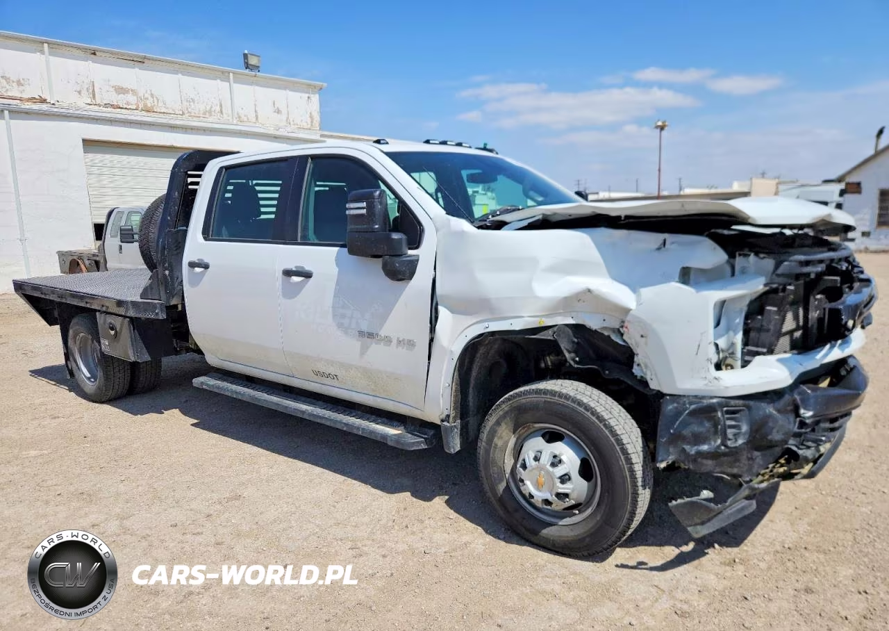 2024 Chevrolet Silverado Hd Flatbed Truck VIN:1GB4YSEY2RF299123 - 1