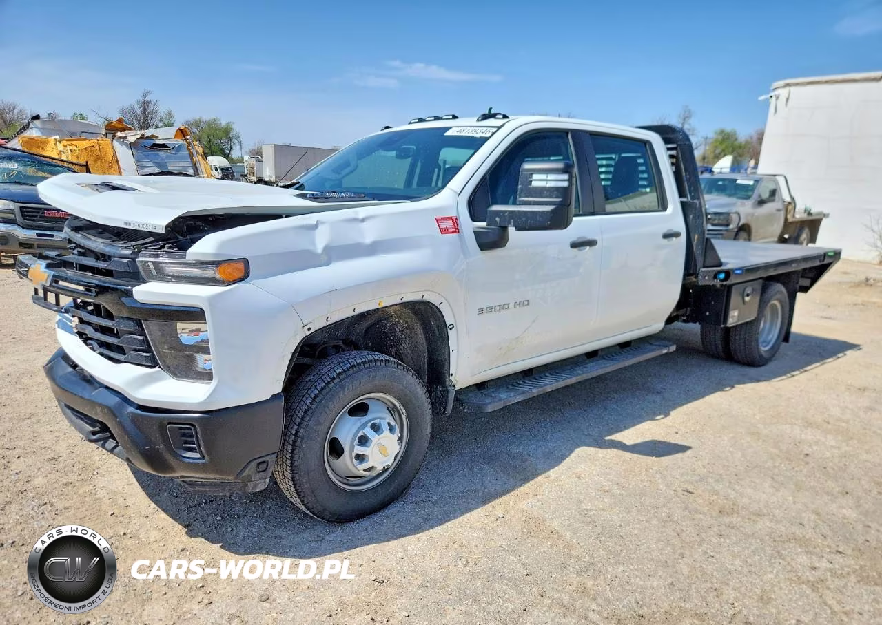 2024 Chevrolet Silverado Hd Flatbed Truck VIN:1GB4YSEY2RF299123 - 2