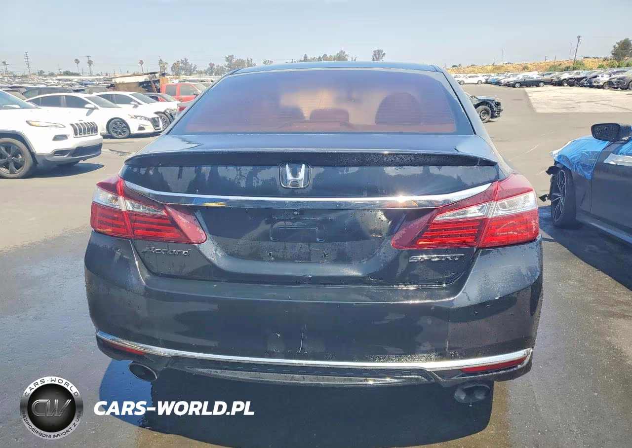2017 Honda Accord Sport VIN:1HGCR2F54HA186814 - 6