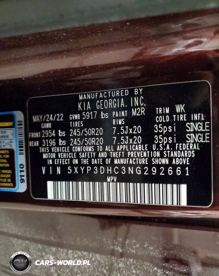 2022 Kia Telluride Ex VIN:5XYP3DHC3NG292661 - 13