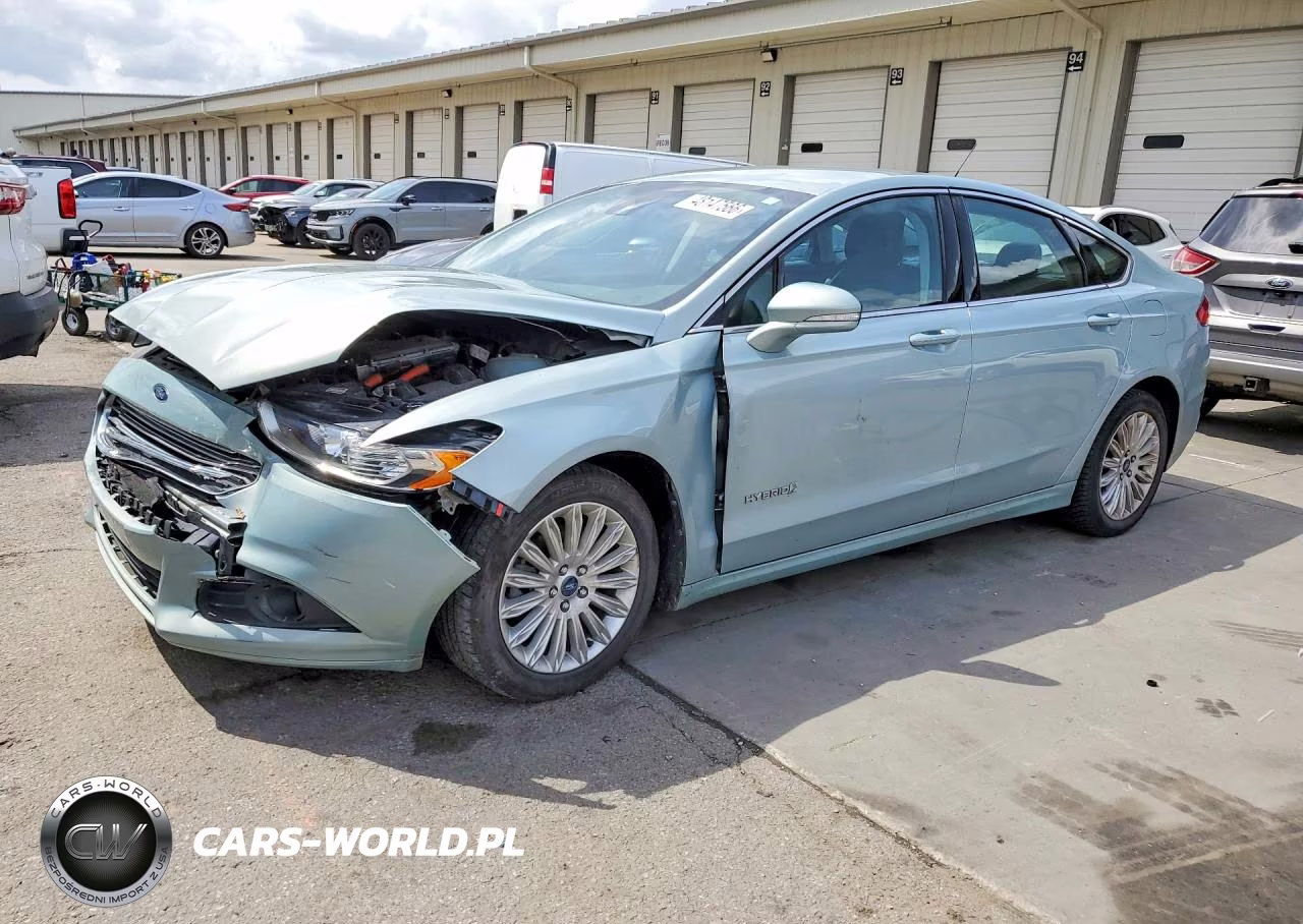 2013 Ford Fusion Se Hybrid