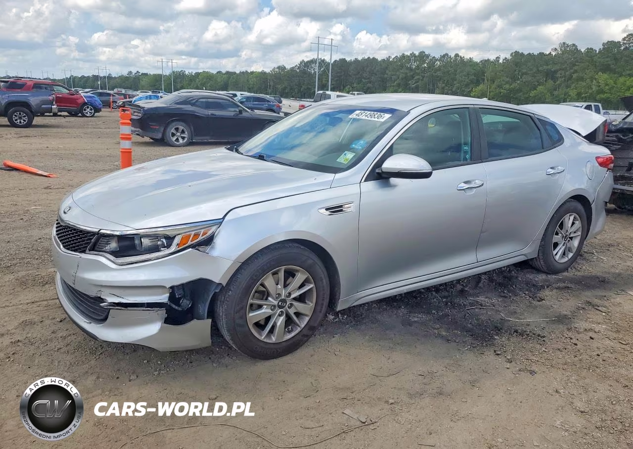 2018 Kia Optima Lx VIN:5XXGT4L36JG229009 - 1