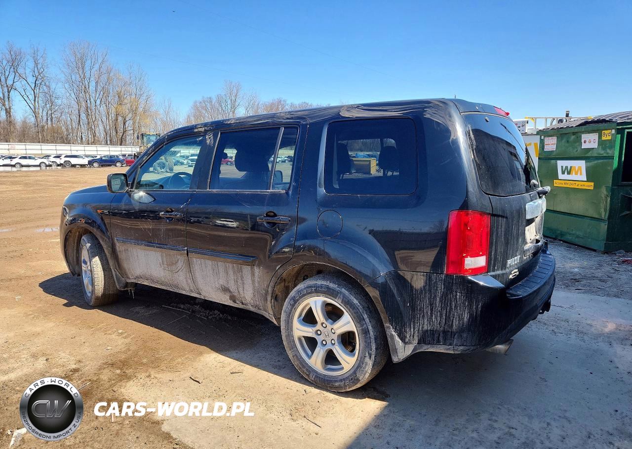 2015 Honda Pilot Exl VIN:5FNYF4H66FB032432 - 2