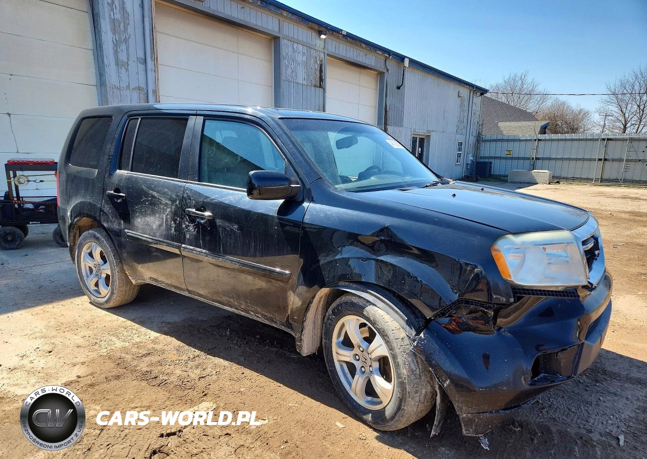 2015 Honda Pilot Exl VIN:5FNYF4H66FB032432 - 4