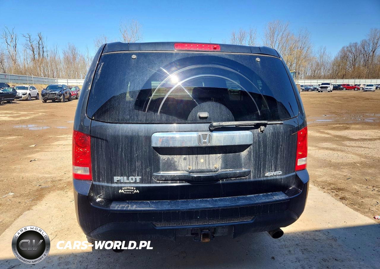 2015 Honda Pilot Exl VIN:5FNYF4H66FB032432 - 6