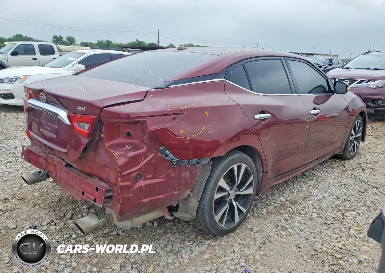 2018 Nissan Maxima 3.5 Sv VIN:1N4AA6AP5JC393886 - 3