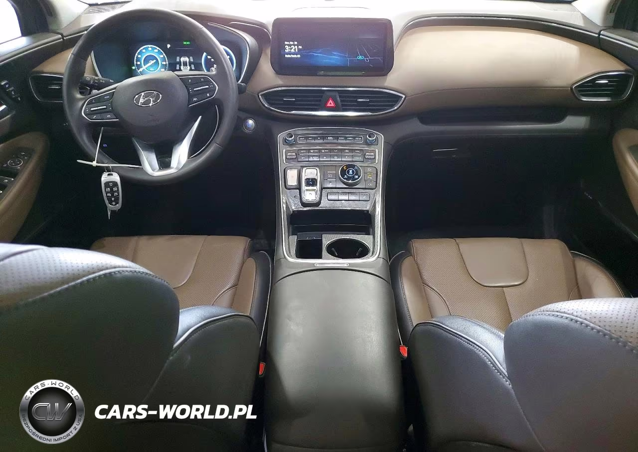 2022 Hyundai Santa Fe Hybrid Limited VIN:KM8S5DA10NU053320 - 8