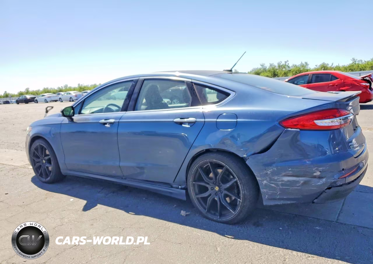 2019 Ford Fusion Titanium VIN:3FA6P0SU5KR252230 - 2
