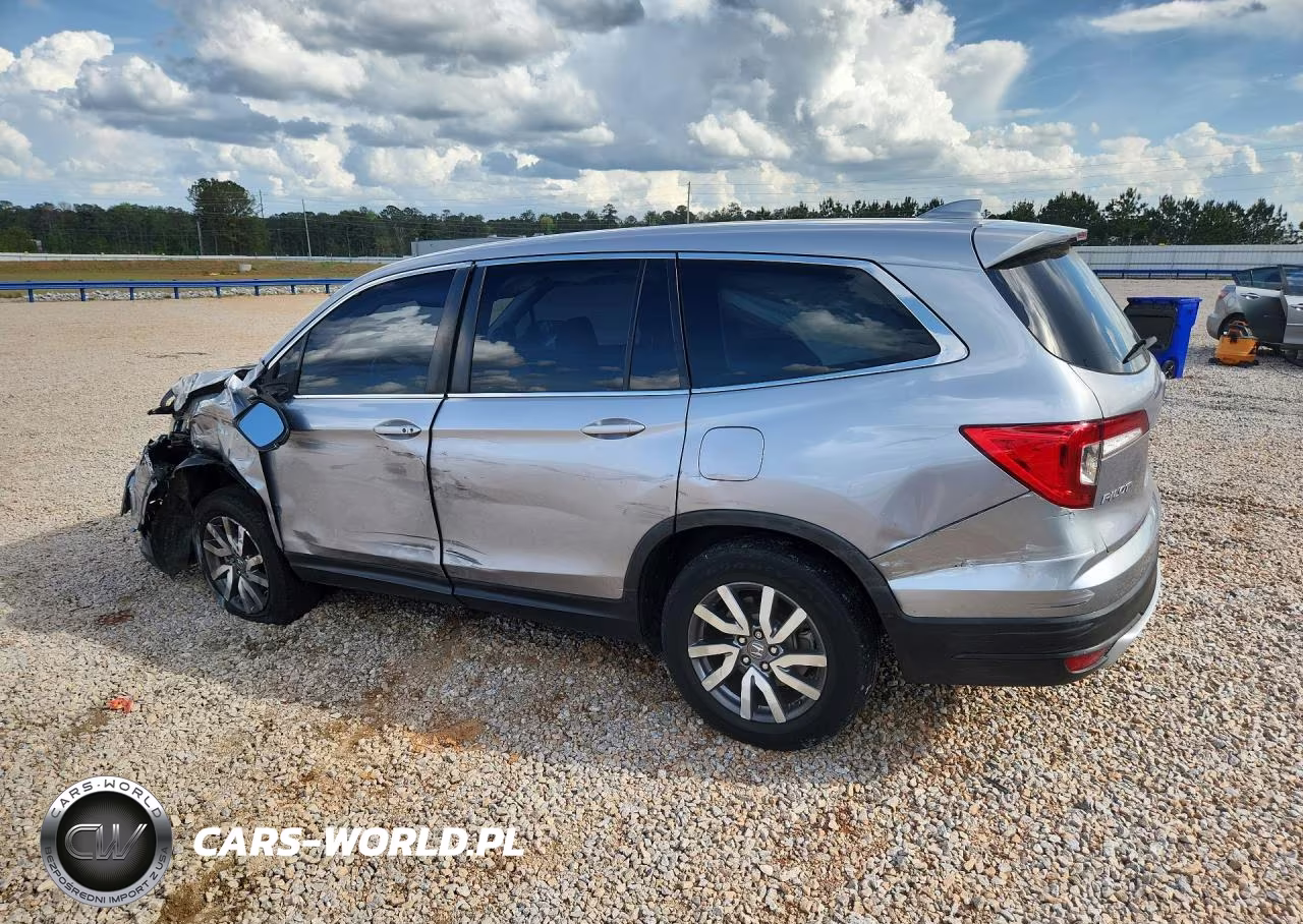 2020 Honda Pilot Exl VIN:5FNYF5H42LB002070 - 2
