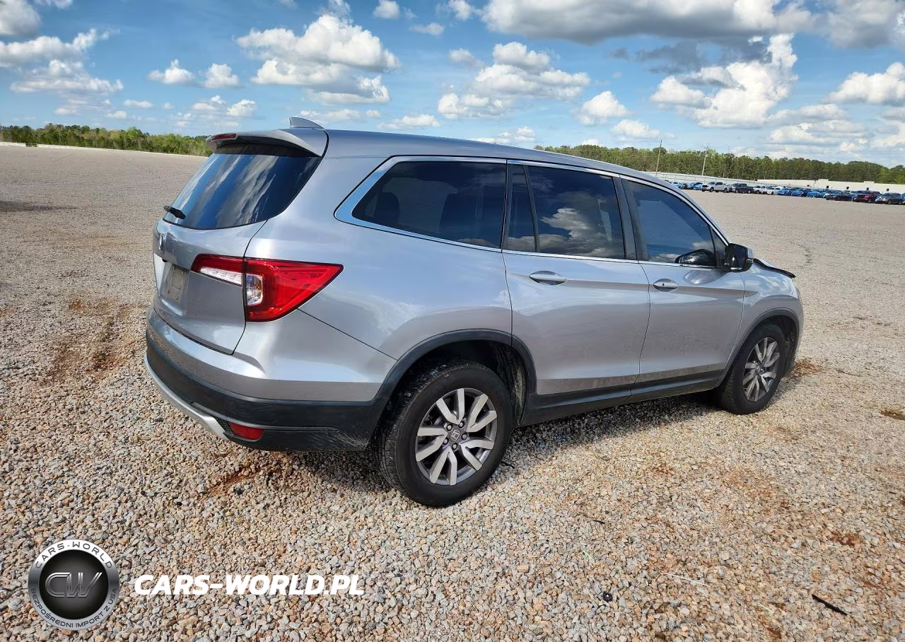 2020 Honda Pilot Exl VIN:5FNYF5H42LB002070 - 3