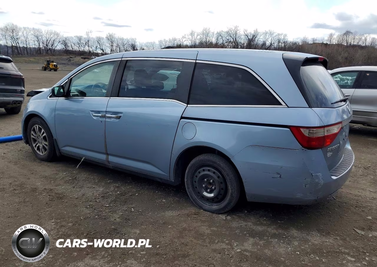 2013 Honda Odyssey Ex VIN:5FNRL5H40DB062766 - 2