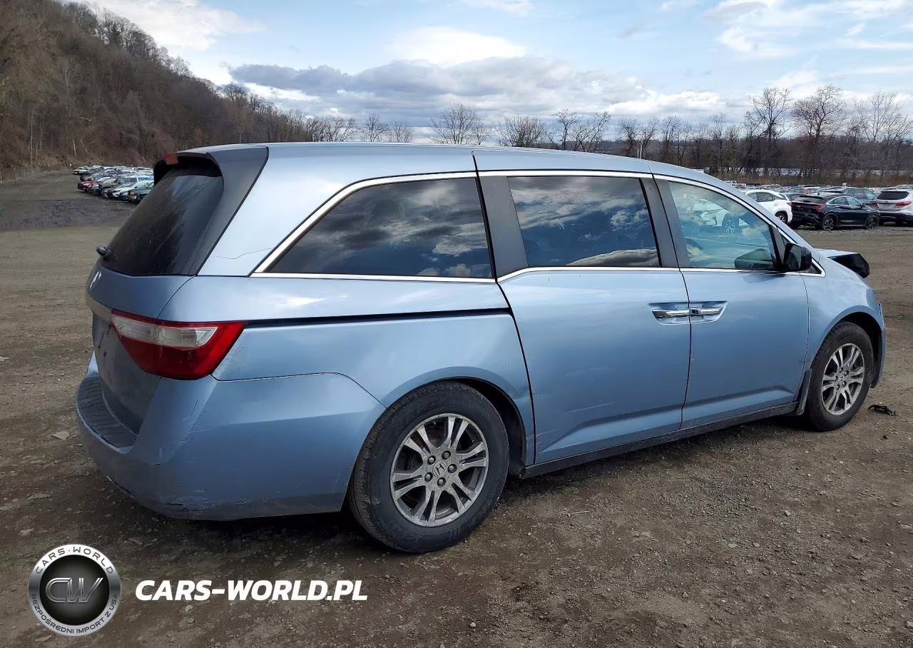 2013 Honda Odyssey Ex VIN:5FNRL5H40DB062766 - 3