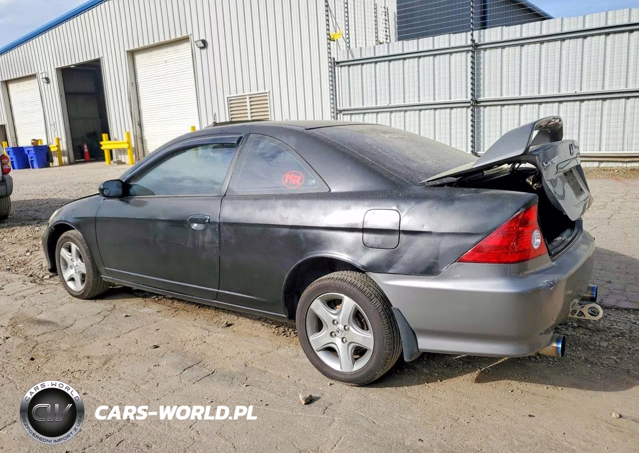 2004 Honda Civic Ex VIN:1HGEM22964L038114 - 2