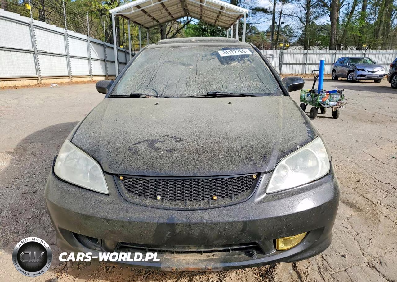 2004 Honda Civic Ex VIN:1HGEM22964L038114 - 5
