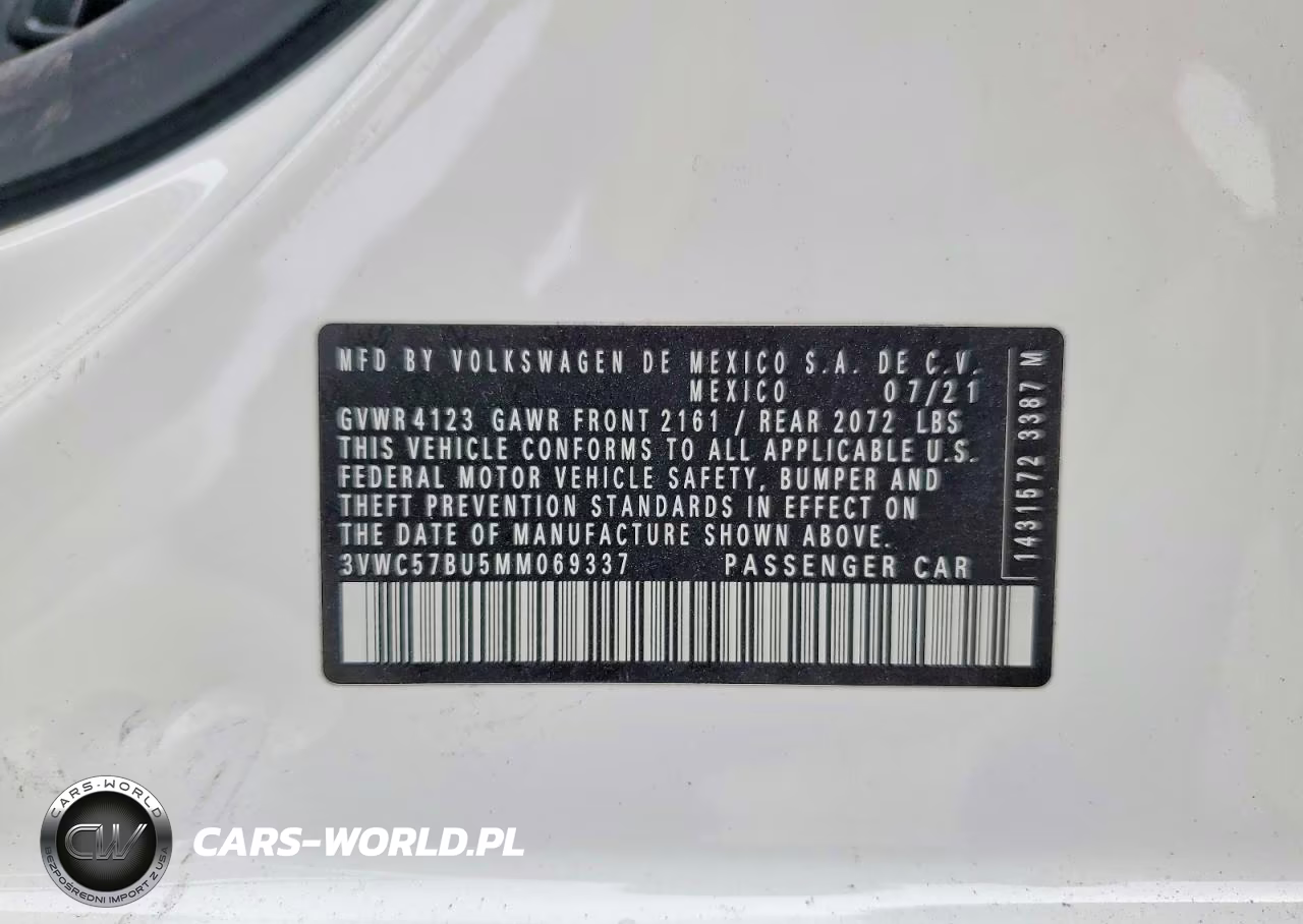 2021 Volkswagen Jetta S VIN:3VWC57BU5MM069337 - 13