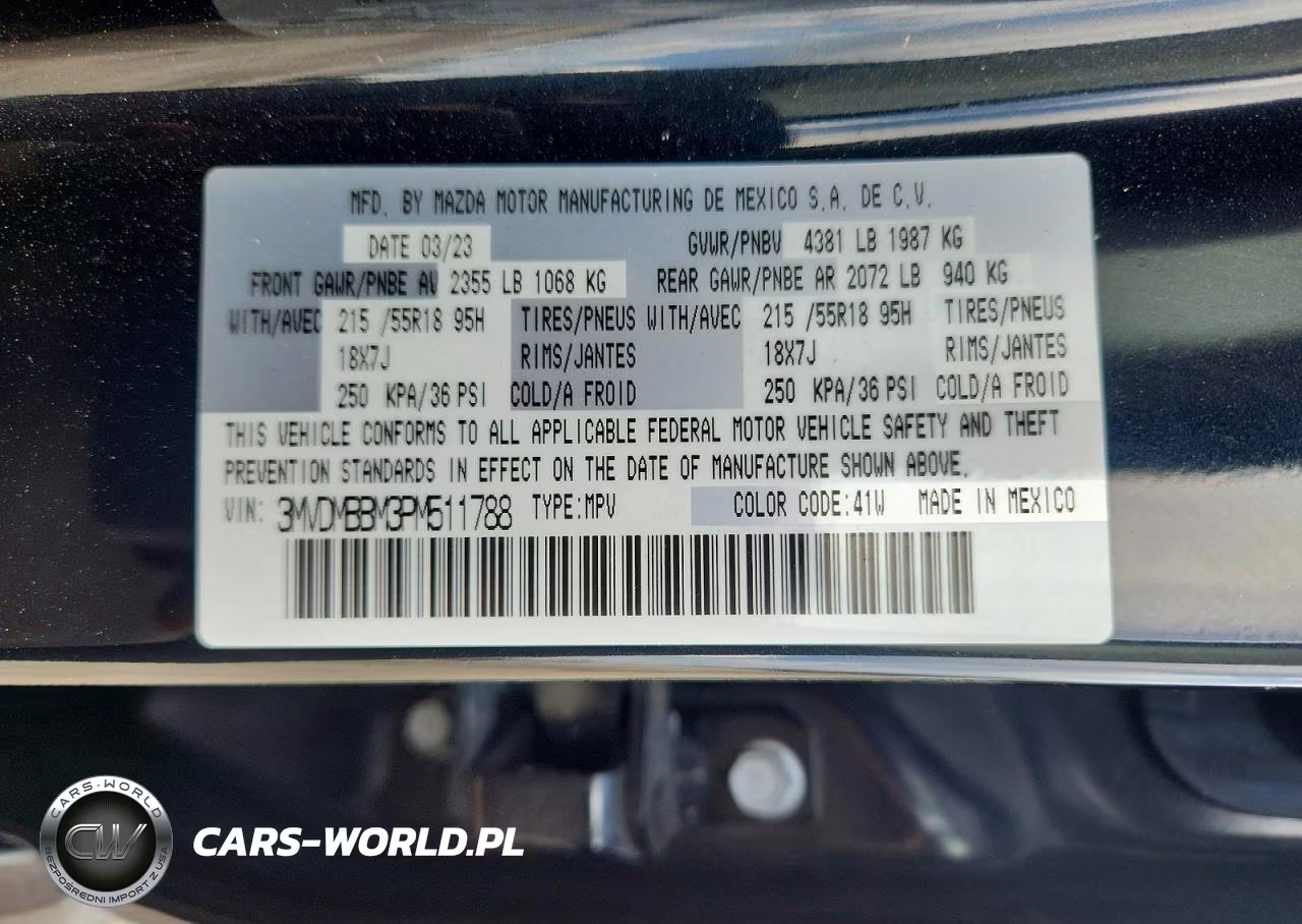2023 Mazda Cx-30 2.5 S Select VIN:3MVDMBBM3PM511788 - 13