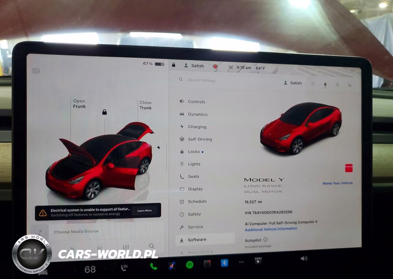 2024 Tesla Model Y VIN:7SAYGDEE0RA283296 - 9