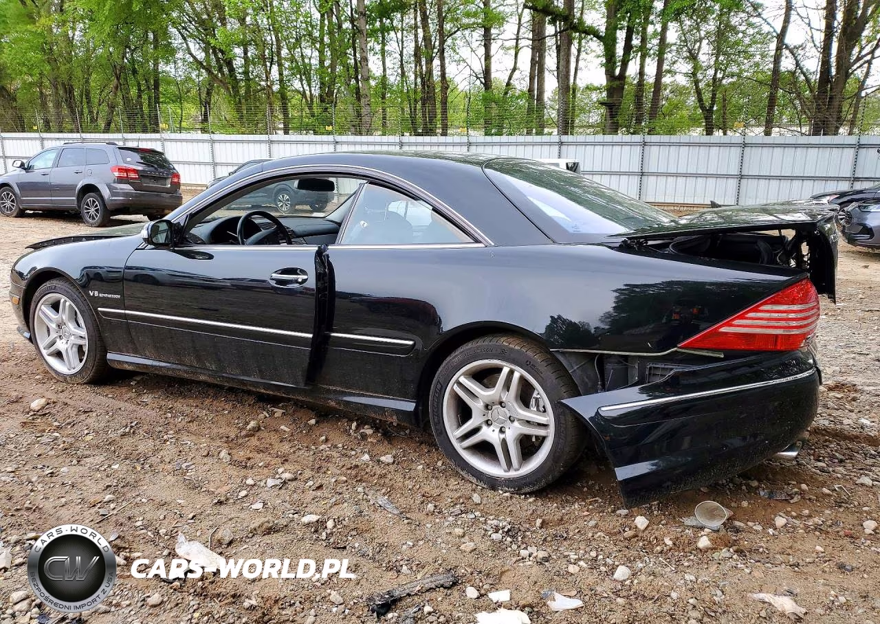 2005 Mercedes-Benz Cl 55 Amg VIN:WDBPJ74J25A045058 - 2