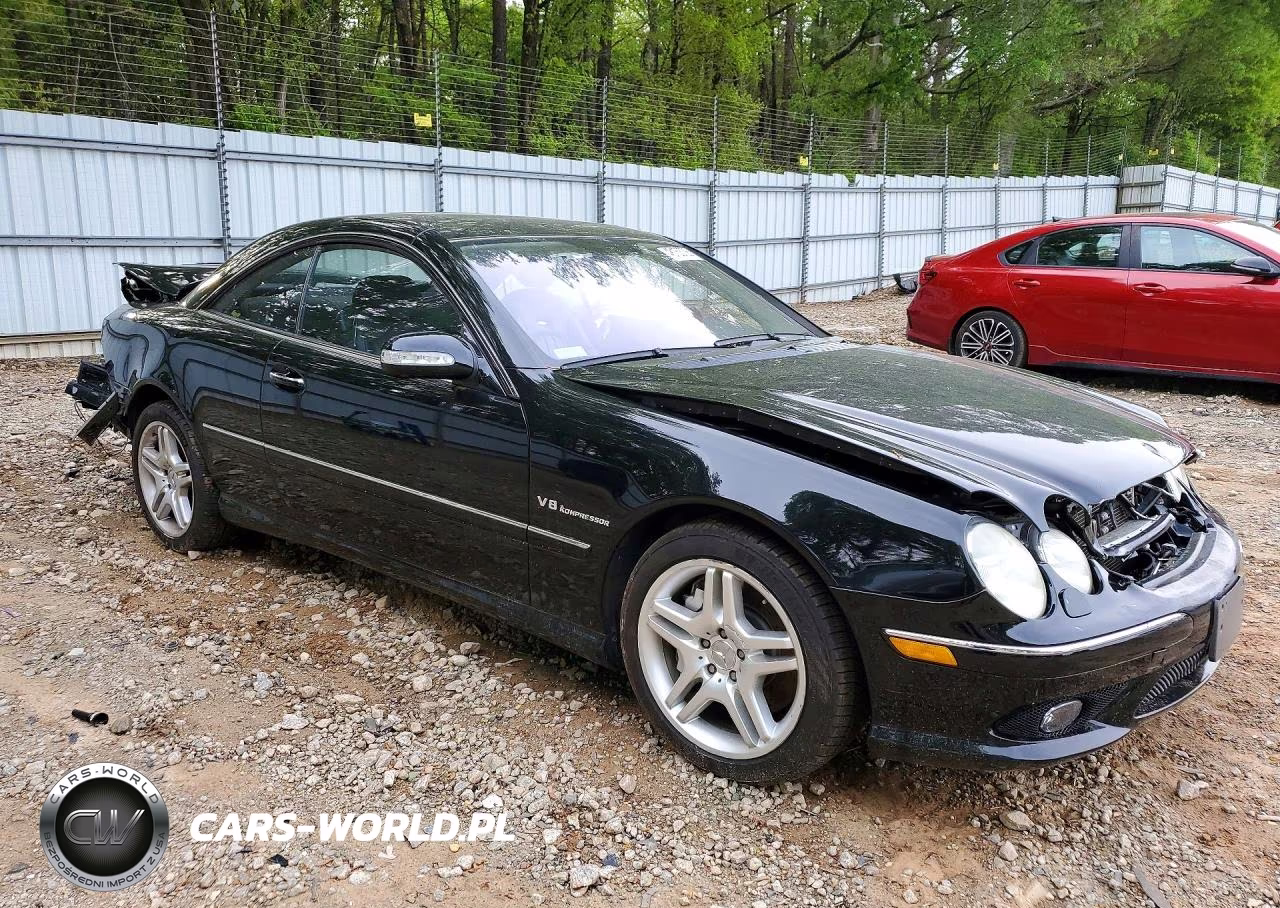 2005 Mercedes-Benz Cl 55 Amg VIN:WDBPJ74J25A045058 - 4