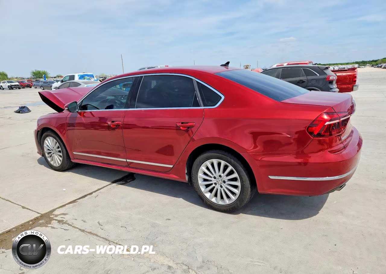 2017 Volkswagen Passat Se VIN:1VWBT7A31HC073645 - 2