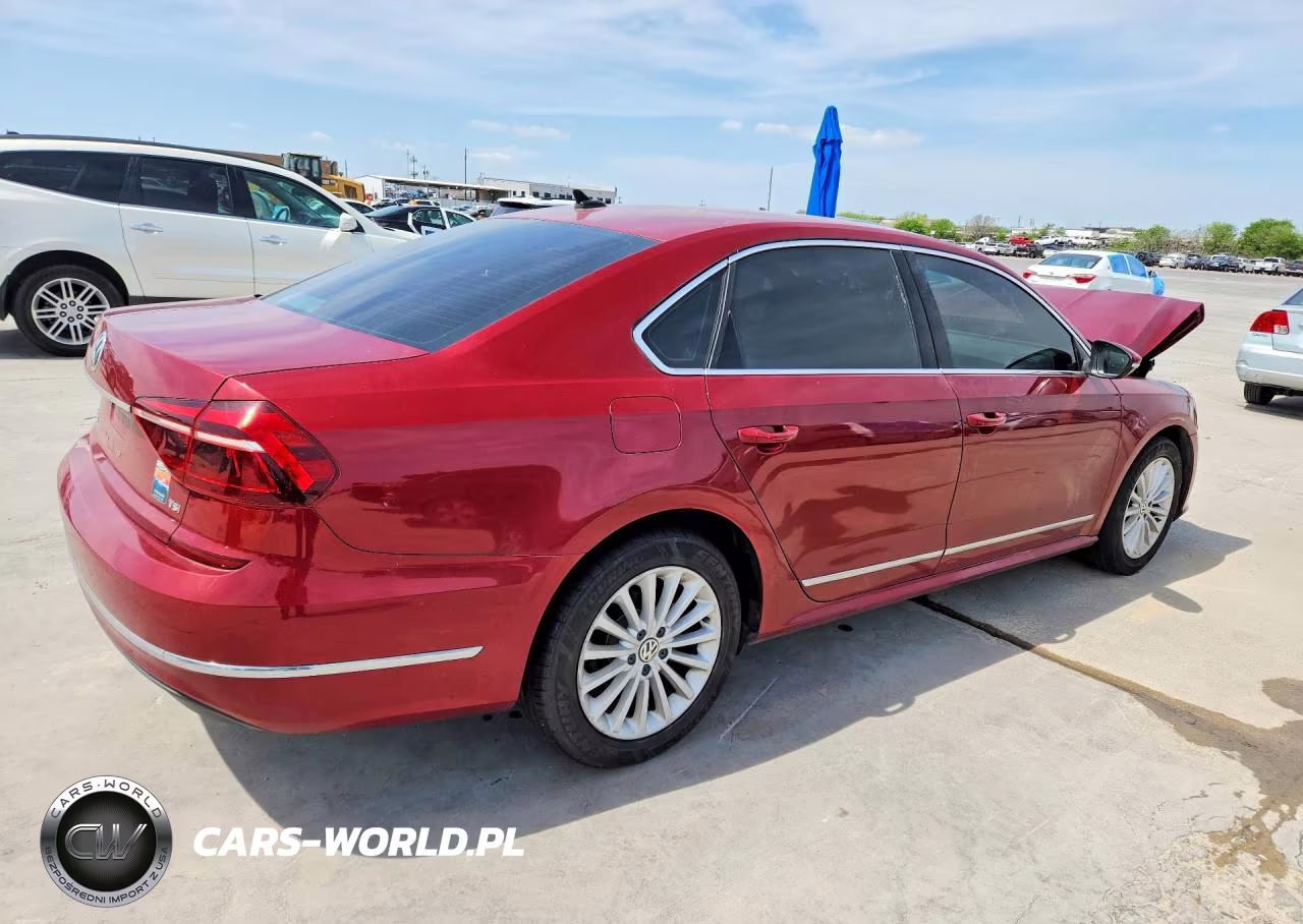 2017 Volkswagen Passat Se VIN:1VWBT7A31HC073645 - 3