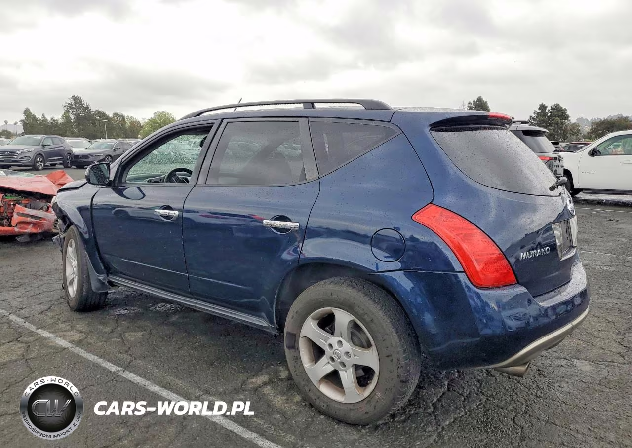 2005 Nissan Murano S VIN:JN8AZ08W65W402603 - 2