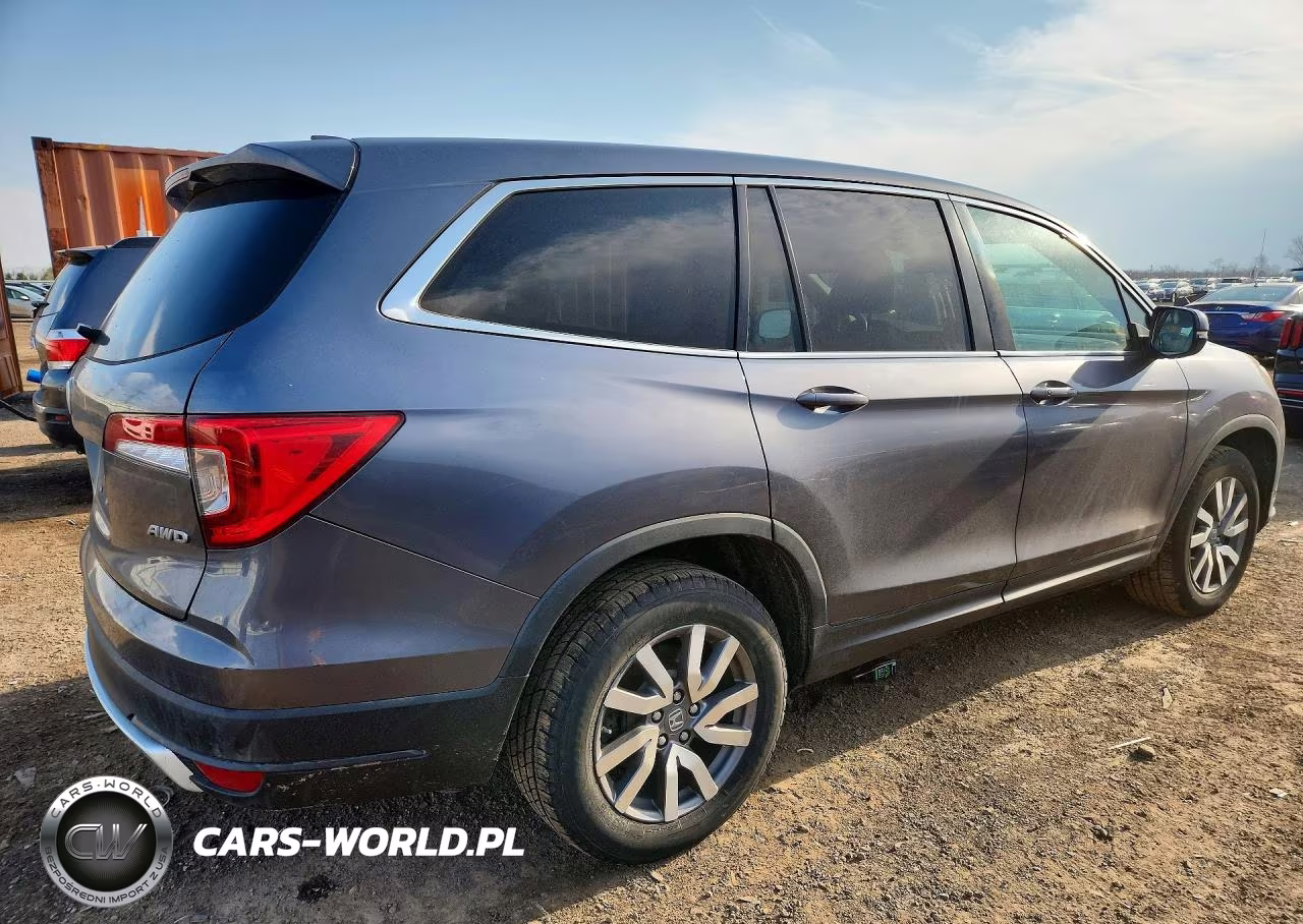 2019 Honda Pilot Exl VIN:5FNYF6H51KB093541 - 3