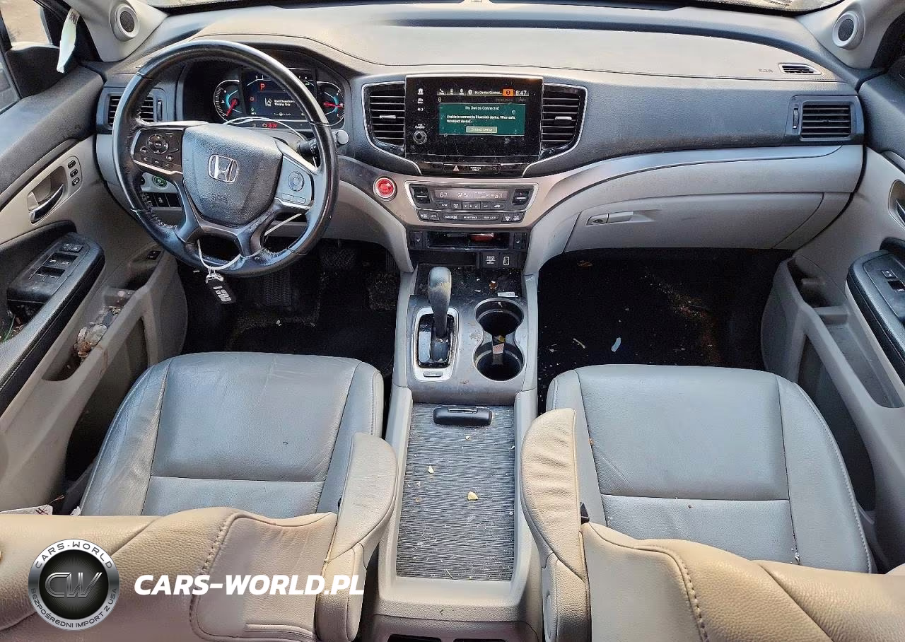 2019 Honda Pilot Exl VIN:5FNYF6H51KB093541 - 8