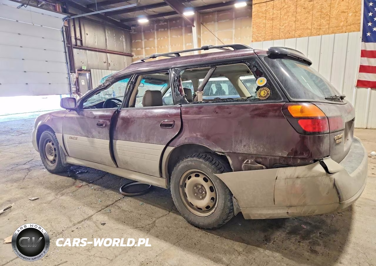 2000 Subaru Legacy Outback Limited VIN:4S3BH6863Y7621443 - 2