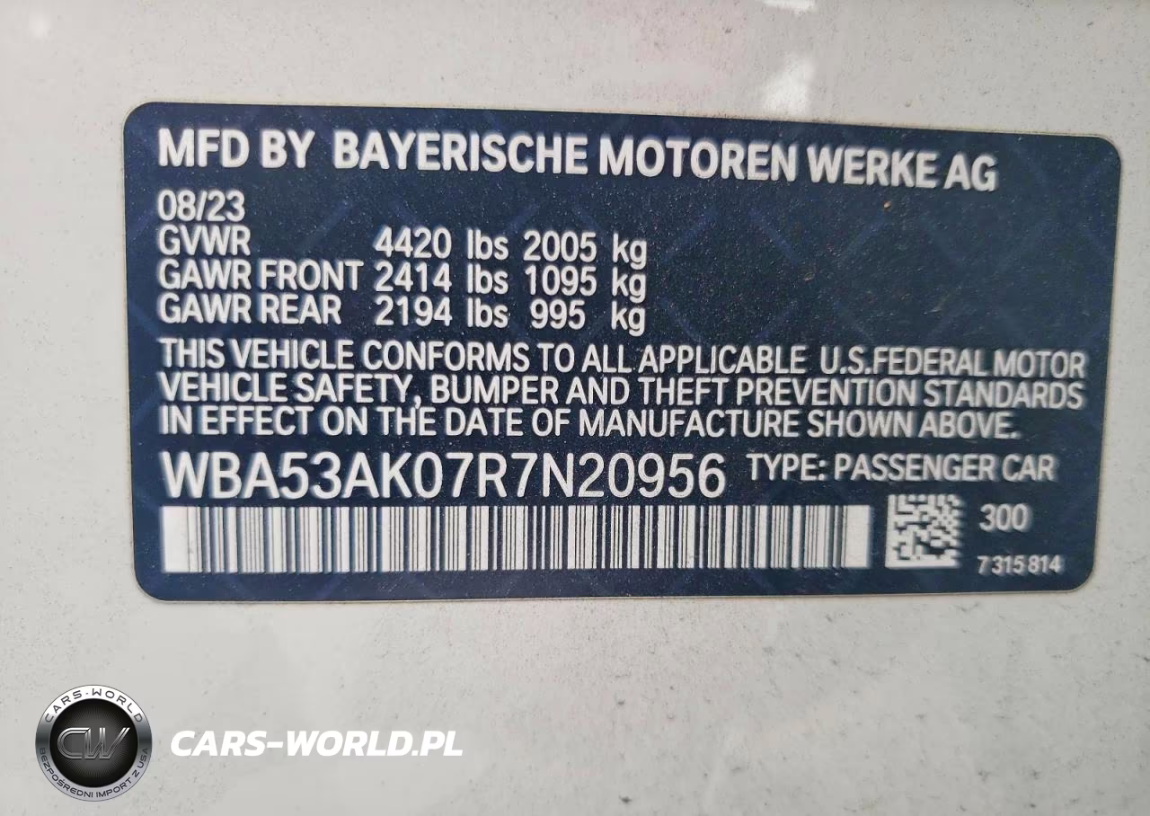 2024 BMW 228I VIN:WBA53AK07R7N20956 - 13