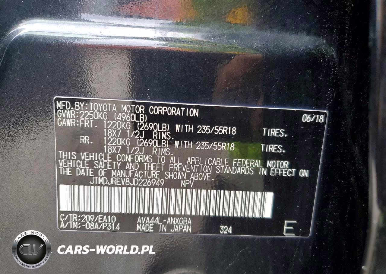 2018 Toyota Rav4 Hybrid Limited VIN:JTMDJREV8JD226949 - 14