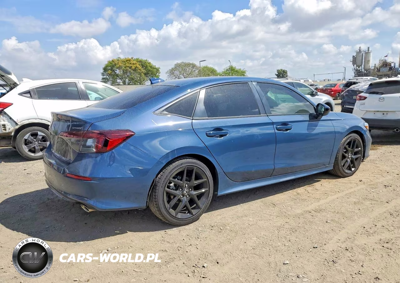 2025 Honda Civic Sport VIN:2HGFE2F50SH603993 - 3