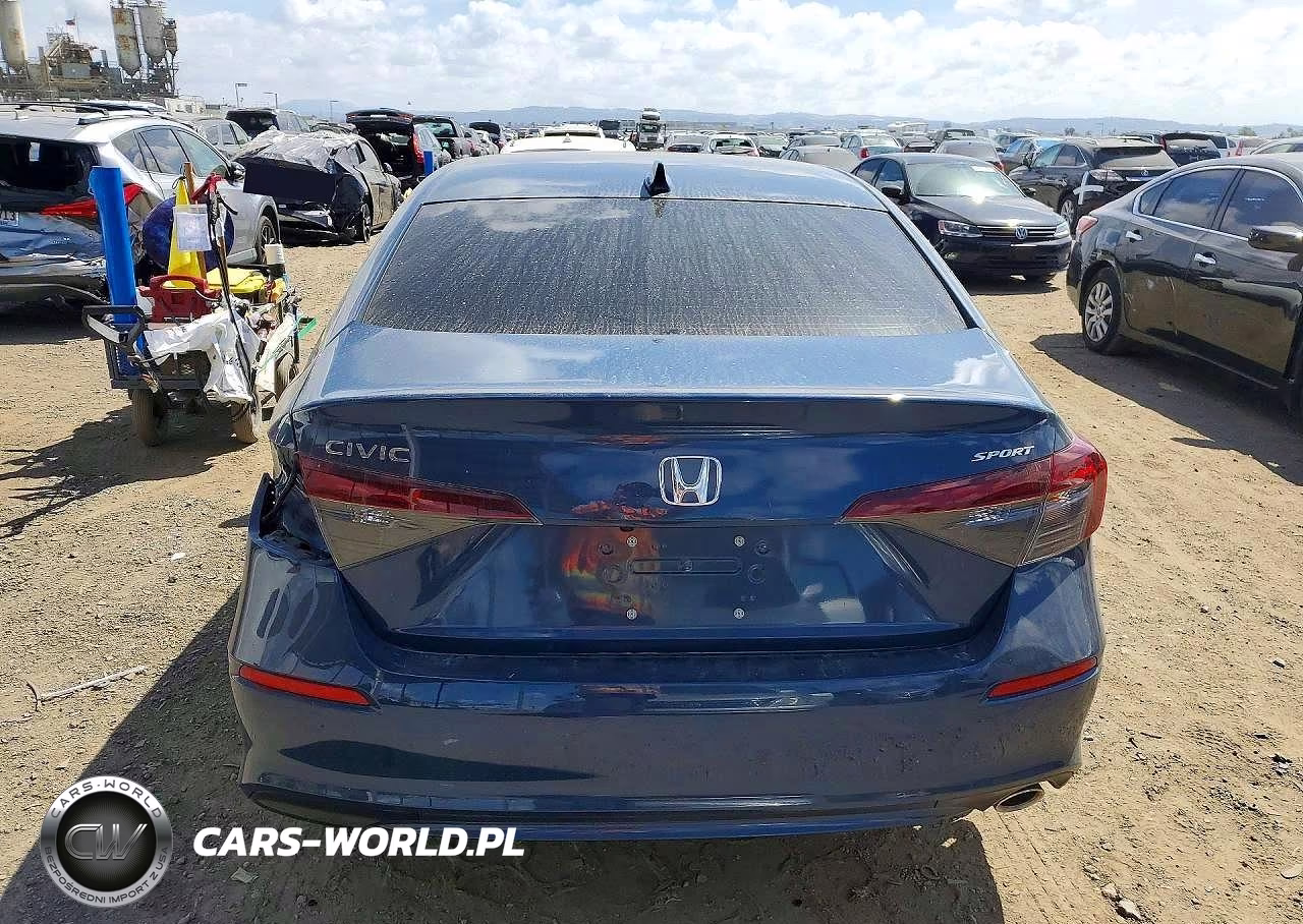 2025 Honda Civic Sport VIN:2HGFE2F50SH603993 - 6
