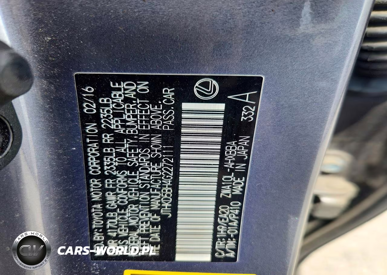 2016 Lexus Ct 200H Base VIN:JTHKD5BH4G2272111 - 12